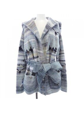 Chanel Jacket Cashmere Blue Gray